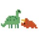 Mis dinosaurios en píxeles