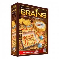 juego de lógica Brains: El mapa del tesoro