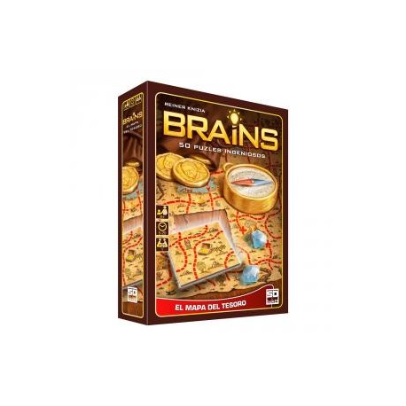 juego de lógica Brains: El mapa del tesoro