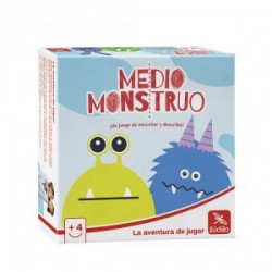 Juego de lógica y vocabulario Medio monstruo